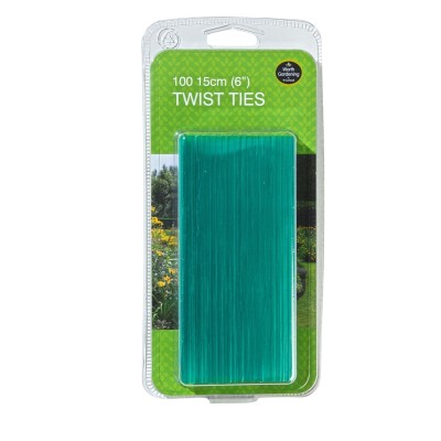 Twisted ties 15cm pack of 100 Twisted ties 15cm pack of 100
