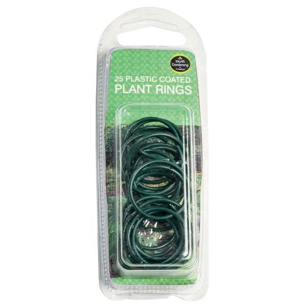 Kunststoff-Pflanzenringe Set von 25