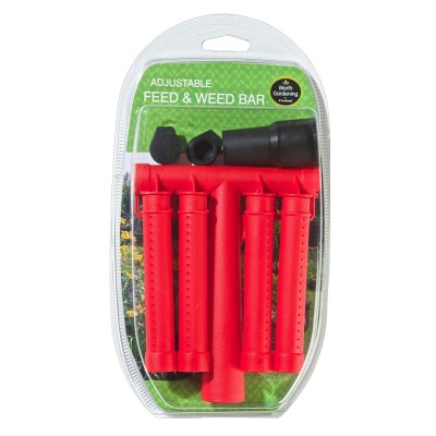 Adjustable feeding and weeding bar Adjustable feeding and weeding bar
