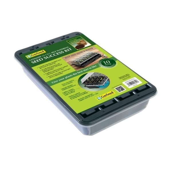 Kit de semillas con riego automático de 24 celdas + 24 gránulos