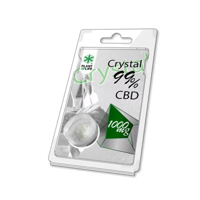 CBD Crystals 99% 1000mg | PLANT OF LIFE CBD Crystals 99% 1000mg | PLANT OF LIFE