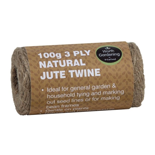 3 Stränge natürliche Juteschnur 100g