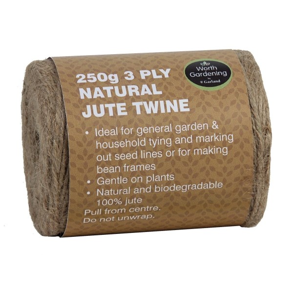 Natürliche Jute-Kordel 3-fach gedreht 250g