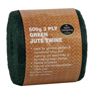 3 strands of green jute twine 500g 3 strands of green jute twine 500g