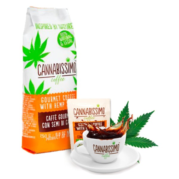 Hemp seed coffee - ground | CANNABISSIMO