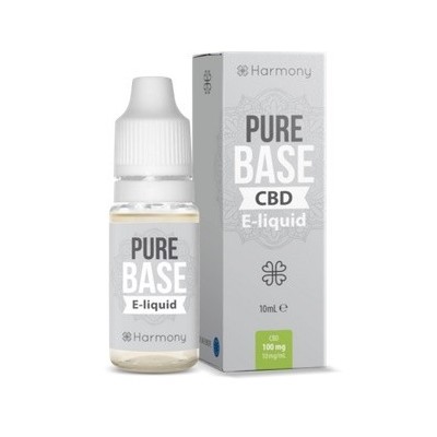 E-líquido CBD Pure Base 1000mg/10ml Harmony sem nicotina
