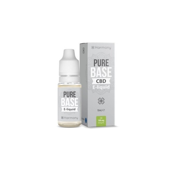 E-líquido CBD Pure Base 1000mg/10ml Harmony sem nicotina