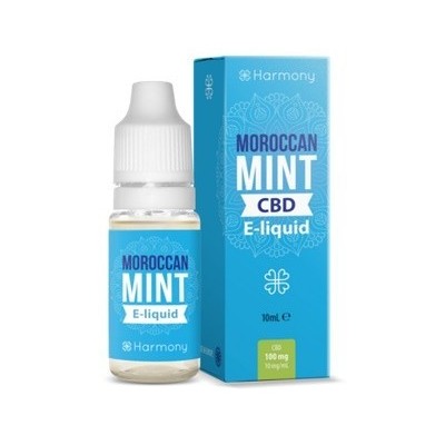 E-líquido CBD Moroccan Mint Harmony sem nicotina