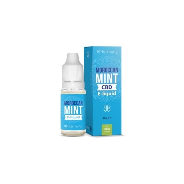 E-líquido CBD Moroccan Mint Harmony sem nicotina