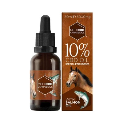 CBD-Öl 10% Breitspektrum für Pferde | MEDICBD CBD-Öl 10% Breitspektrum für Pferde | MEDICBD