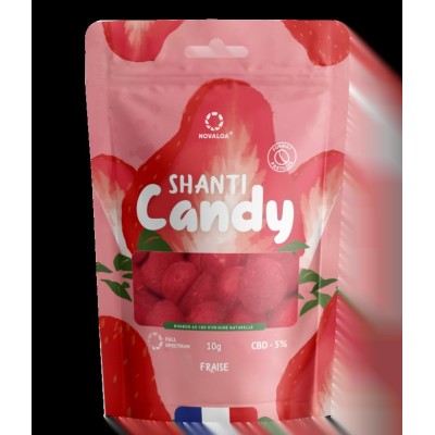 Goma de CBD sabor morango | NOVALOA Goma de CBD sabor morango | NOVALOA