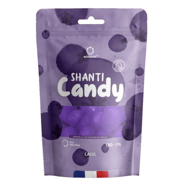 CBD blackcurrant candy | NOVALOA