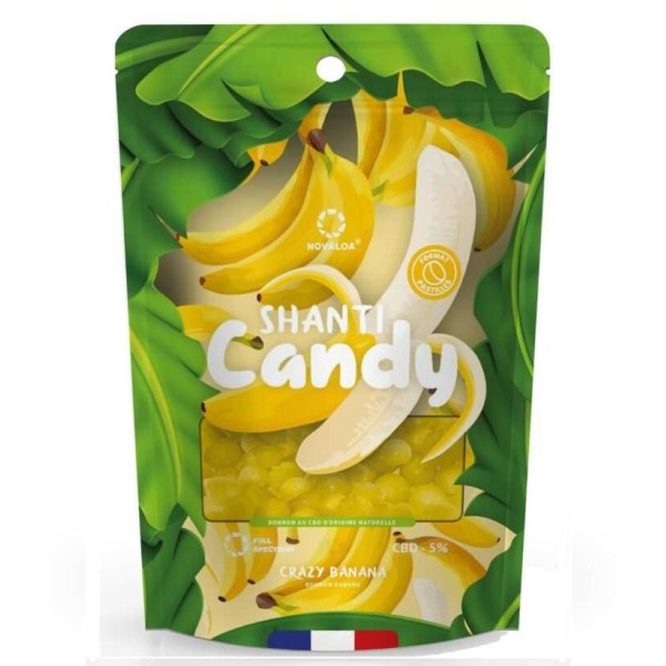 Caramelo de CBD sabor plátano | NOVALOA