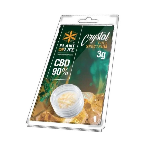 CBD-Kristalle 90% Full Spectrum 3g | PLANT OF LIFE