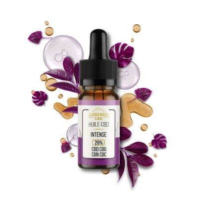 CBD-Öl Broad Spectrum 20% intensiv | GREENEO
