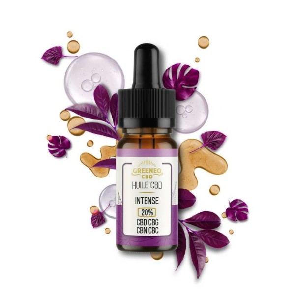 CBD-Öl Broad Spectrum 20% intensiv | GREENEO