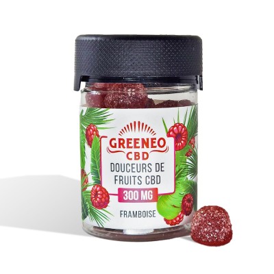 Gominola de CBD con sabor a frambuesa | GREENEO Gominola de CBD con sabor a frambuesa | GREENEO