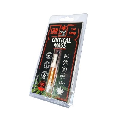 Critical Mass CBD E-liquid Cartridge | PLANT OF LIFE nicotine-free Critical Mass CBD E-liquid Cartridge | PLANT OF LIFE nicotine-free