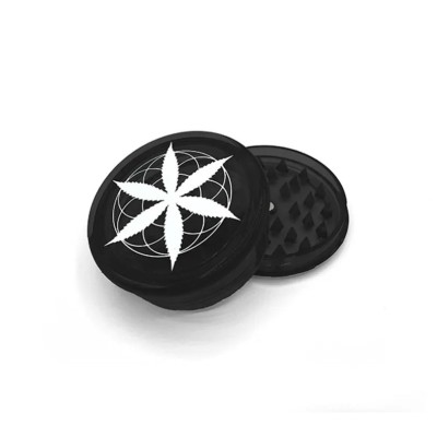 Tritatabacco per foglie di cannabis a 2 pezzi 60mm Tritatabacco per foglie di cannabis a 2 pezzi 60mm