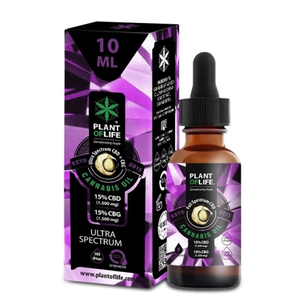 Óleo CBD & CBG 30% ultra spectrum | PLANT OF LIFE