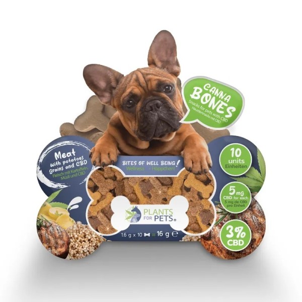 Snack al CBD per cani | PLANTS FOR PETS