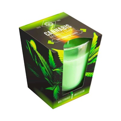 Duftkerze Trockene Cannabisblätter | MULTITRANCE Duftkerze Trockene Cannabisblätter | MULTITRANCE