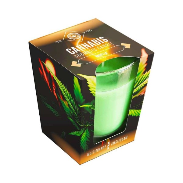 Vela aromática de Cannabis Vainilla | MULTITRANCE