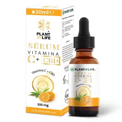 Sérum CBD Vitamina C Plant of Life 30ml Sérum CBD Vitamina C Plant of Life 30ml