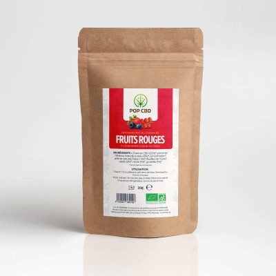 Chá de CBD orgânico de frutas vermelhas | POP CBD Chá de CBD orgânico de frutas vermelhas | POP CBD