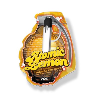 CBD Vape 70% Atomic Lemon Explosive 0,5ml CBD Vape 70% Atomic Lemon Explosive 0,5ml