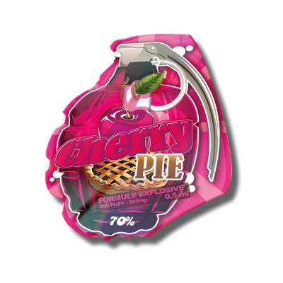 CBD Puff 70% Cherry Pie Explosive 0.5ml CBD Puff 70% Cherry Pie Explosive 0.5ml