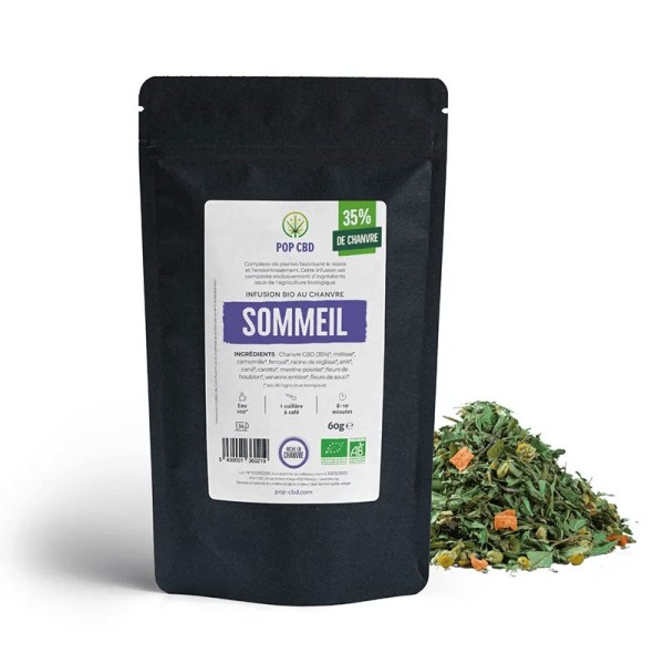 Bio CBD-Tee für besseren Schlaf - lose | POP CBD