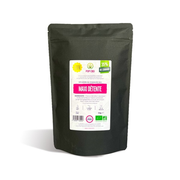 Infusión de CBD orgánico para máxima relajación | POP CBD
