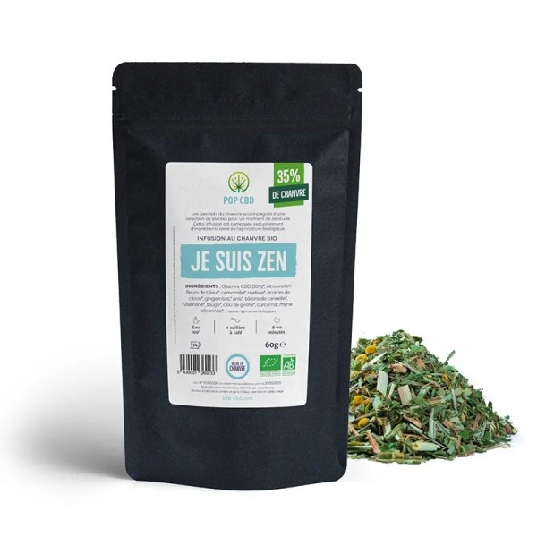Bio CBD-Kräutertee ich bin entspannt | POP CBD