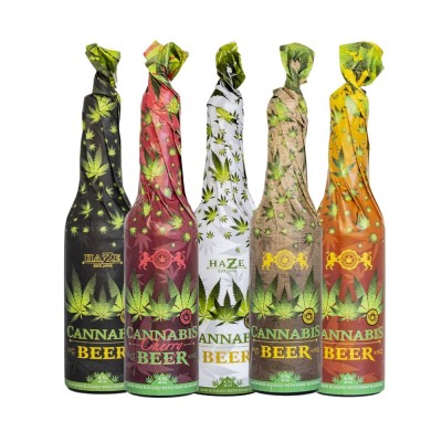 CBD Beer - 33cl Dressed Bottle | MULTITRANCE & HAZE CBD Beer - 33cl Dressed Bottle | MULTITRANCE & HAZE