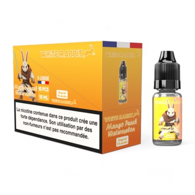 E-Liquid White Rabbit 2% Mango Pfirsich Wassermelone 10ml E-Liquid White Rabbit 2% Mango Pfirsich Wassermelone 10ml