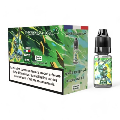 E-Liquid White Rabbit 2% Drachen-Kiwi-Eis 10ml E-Liquid White Rabbit 2% Drachen-Kiwi-Eis 10ml