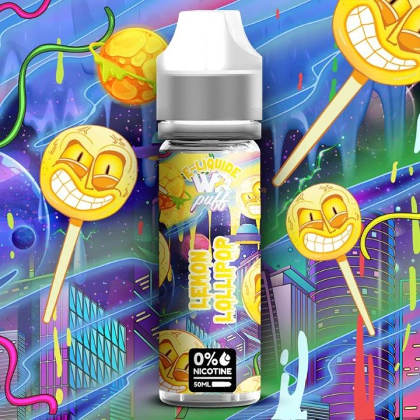 CONEJO BLANCO E-líquido Piruleta de Limón 50ml