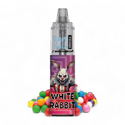 WHITE RABBIT x RandM TORNADO 7000 Leidenschaftsblase WHITE RABBIT x RandM TORNADO 7000 Leidenschaftsblase