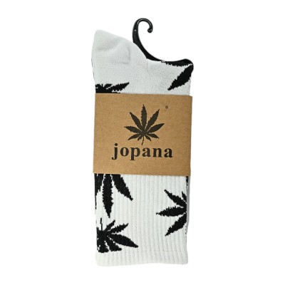 Calzini Cannabis Bianchi