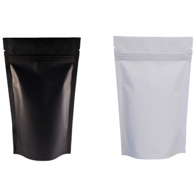 Matte aluminum pouch 11x17x7cm - 100 pcs