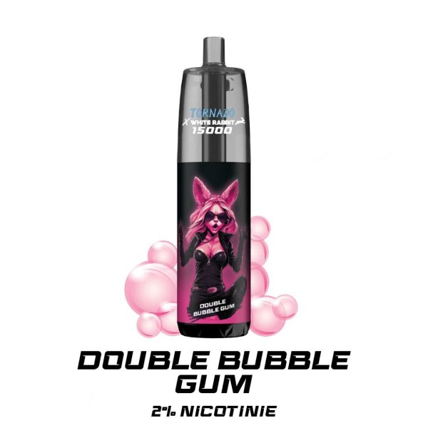 Puff WHITE RABBIT x TORNADO 15000 Chiclete Bubble Gum Duplo
