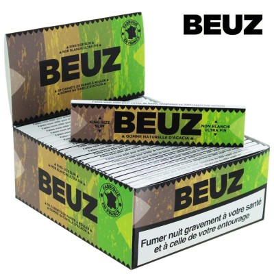 Caixa com 50 cadernos Beuz Brown Slim King Size Caixa com 50 cadernos Beuz Brown Slim King Size