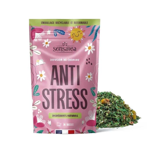 Bio CBD-Tee gegen Stress | SENSAVEA
