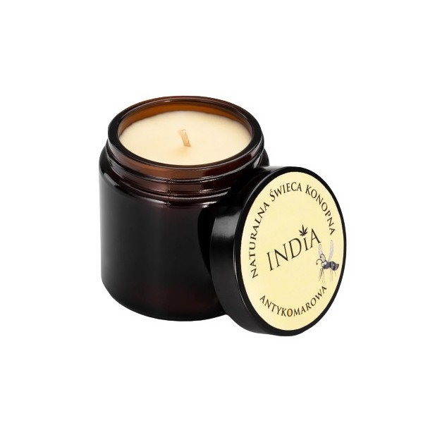 Candela di canapa citronella chiodi di garofano patchouli | INDIA