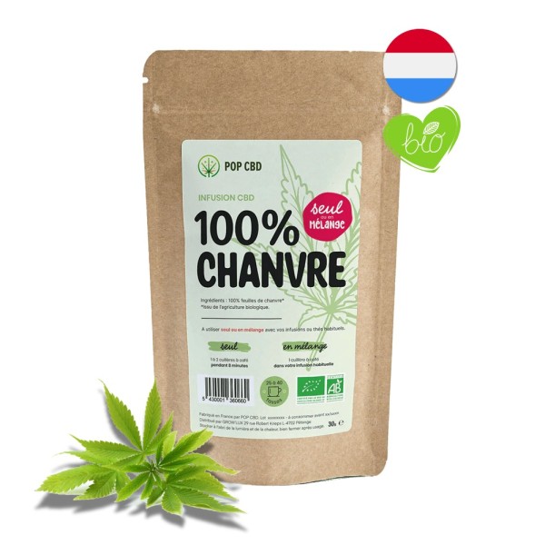 Bio-Hanftee 100% Hanf 30g | POP CBD