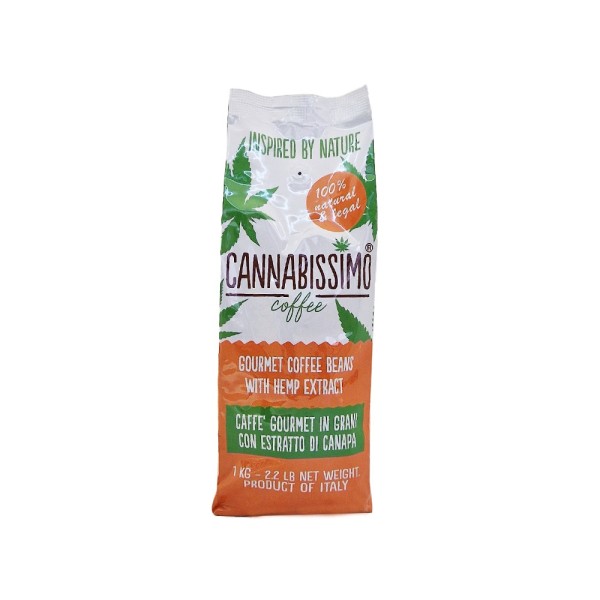 Café cânhamo - grãos 1KG| CANNABISSIMO