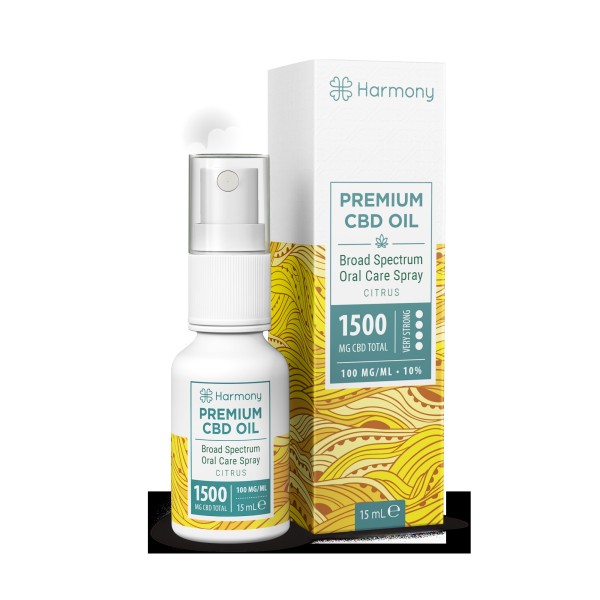 CBD-Öl Spray 10% Breitspektrum Zitrus | HARMONY