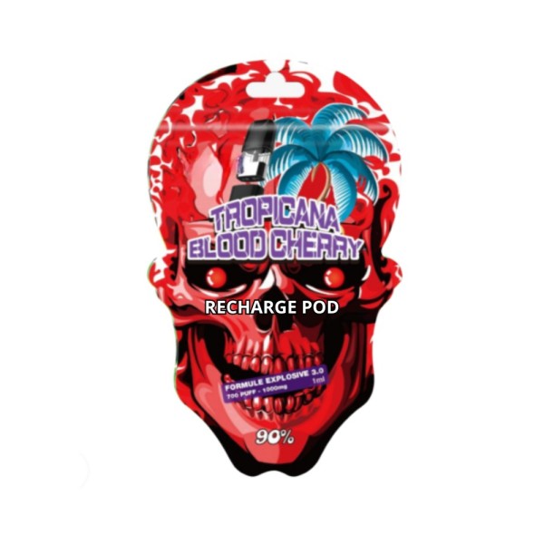 Pod DELTA BZ10 90% Tropicana Cereja Sanguínea 1ml
