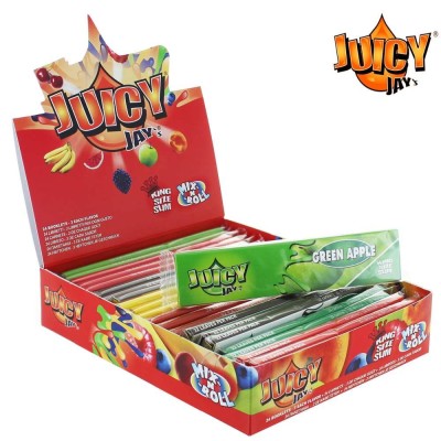 Fogli Slim Profumati 24 libretti JUICY JAY'S Fogli Slim Profumati 24 libretti JUICY JAY'S